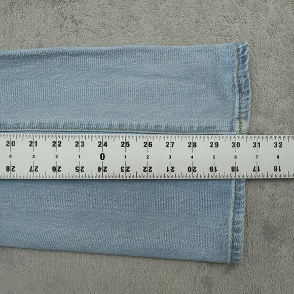Universal Thread Jeans Women's Size 4S Blue High-Rise Flare Denim 30.5" Inseam - Picture 4 of 16
